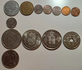 Monedas Dinamarca 🇩🇰