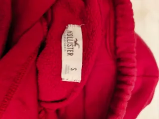 Sudadera Hollister color granate
