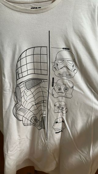 Camiseta Star Wars Manga Larga