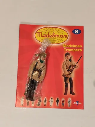 Madelman. Lote 3 figuras sin estrenar y fasciculo