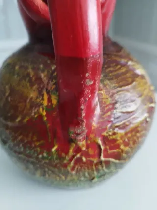 Jarrón Cerámica Húngara Retro Vintage