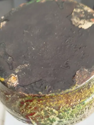 Jarrón Cerámica Húngara Retro Vintage