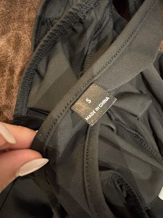 Mono largo elástico negro