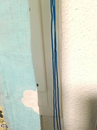 Stores / cortina juvenil con estampado de biciclet