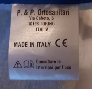 Cuscino antidecubito blu