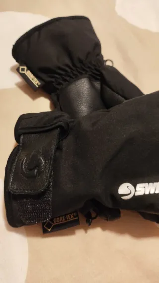 Guantes de Nieve Swany Negros Gore Tex Nieve