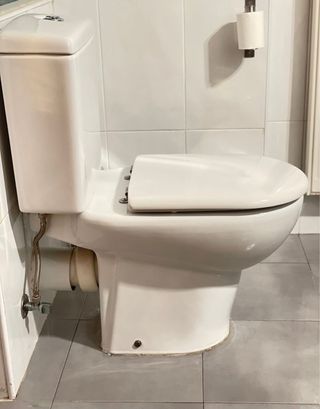 Pack Roca: Inodoro + Bidé Blanco