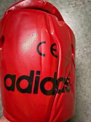 Casco Taekwondo Adidas Rojo