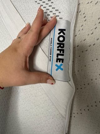 Topper sobrecolchón cama 90