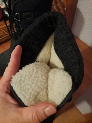 Botas de nieve negras