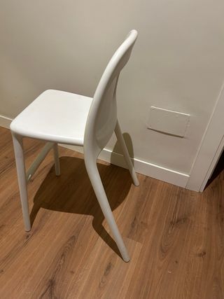 Silla alta Ikea blanca