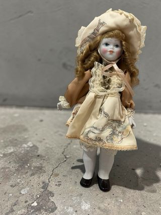 Lote 4 Grandi Bambole in Porcellana