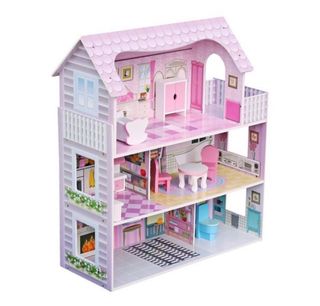 Casa De Muñecas Infantil De Madera Alba Outdoor