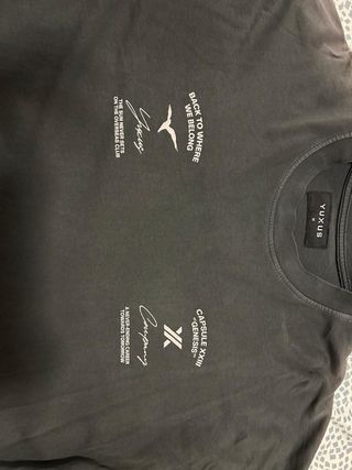 Camiseta Yuxus Gris Talla M Hombre