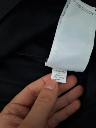 Sudadera Nike Dri-FIT Negra y Amarilla Talla XS