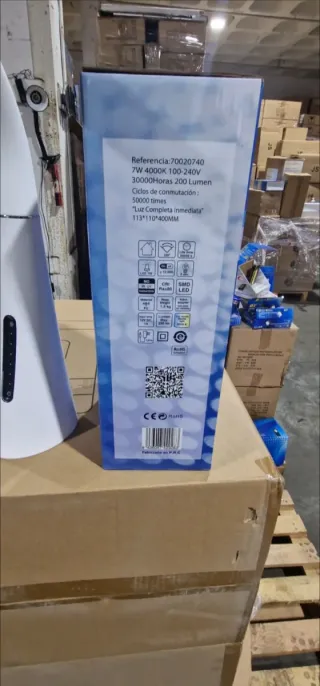 Lámparas, proyectores y plafones pantallas