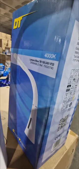 Lámparas, proyectores y plafones pantallas