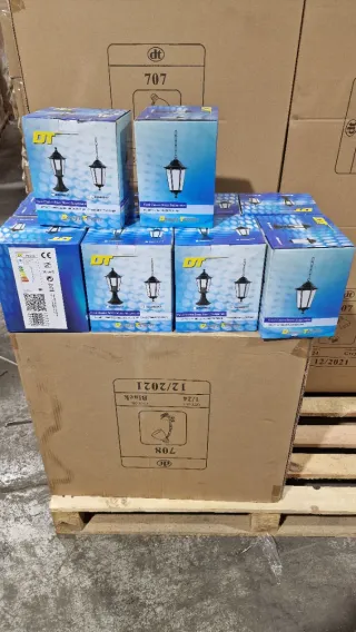 Lámparas, proyectores y plafones pantallas