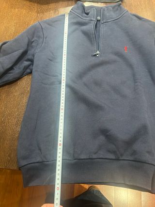 Sudadera Polo Club Media Cremallera Azul marino