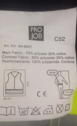 Pantalones Velilla, Cofra y ProJob