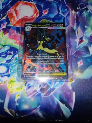 Carta Pokémon Mega-Lucario EX