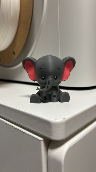 Mini figura elefante 3D