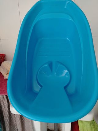 Bañera para bebé azul
