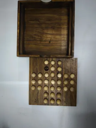 Juego de mesa Solitario de madera