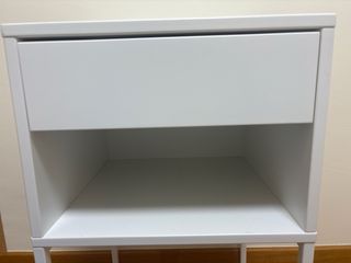 Mesilla Noche Blanca Metal Ikea