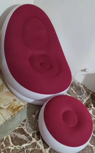 Poltrona gonfiabile vintage