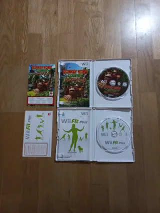 Wii Donkey Kong Country Returns + Wii Fit Plus