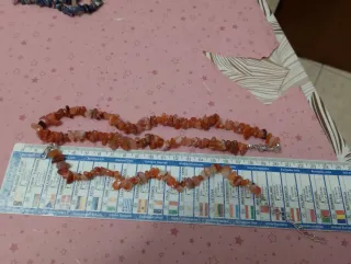 Collana e bracciale corniola