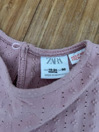 Vestidos infantiles de algodón