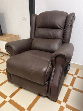 Sillón Eléctrico Reclinable Marrón