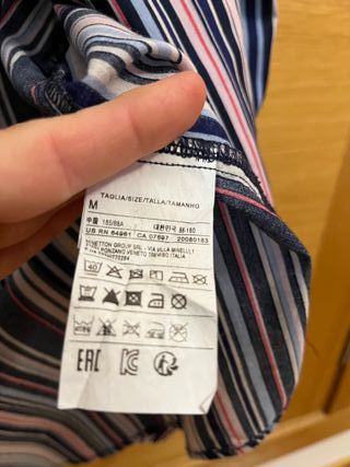 Camisa de rayas United Colors of Benetton