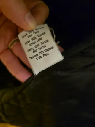 Giacca pelle donna vintage anni 90