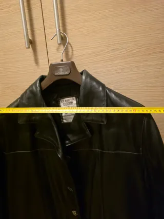 Giacca pelle donna vintage anni 90