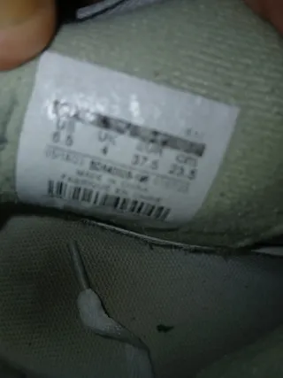 Zapatillas Jordan Air Blancas y Verdes