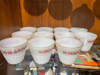 Juego de café vintage floral