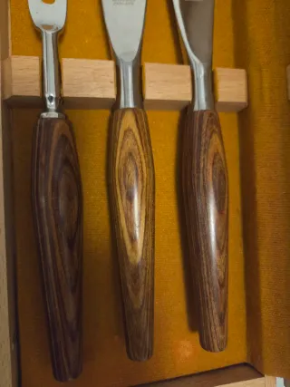 Set de cubiertos para trinchar