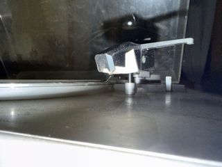 Tocadiscos Akai Antiguo Plata