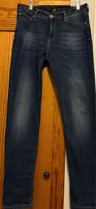 Vaqueros Lee Azules