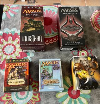 Magic The Gathering caja vacia