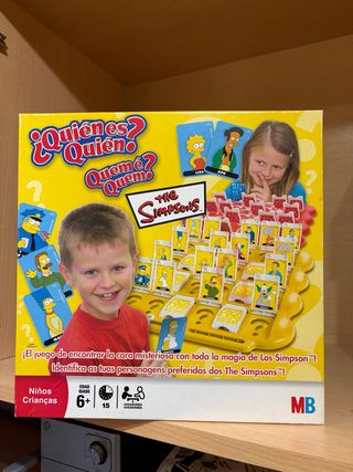Juego ¿Quién es Quién? Los Simpsons MB