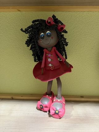 Muñeca Fofucha Goma Eva .