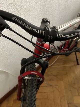 Bicicleta Decathlon Roja