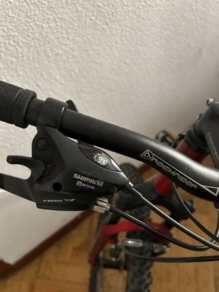 Bicicleta Decathlon Roja