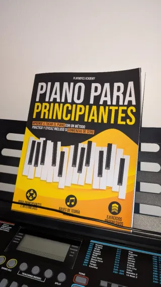 Piano Rockjam 61 Teclas con Soporte