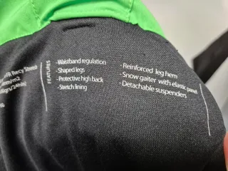 Pantalón de esquí Halti verde