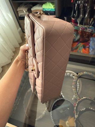 Bolso Rosa Piel